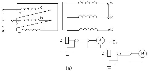 單相勵(lì)磁變壓器基本原理圖