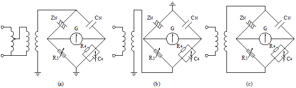 QS1型西林電橋正接線原理圖